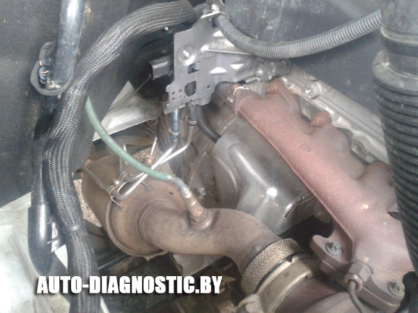 Удаление сажевого фильтра Mercedes Sprinter
