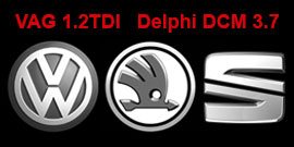 Чип тюнинг VAG 1.2TDI Delphi DCM 3.7