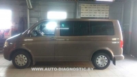 Удаление сажевого фильтра VW Caravelle 2.0TDI 140 л.с. (СAAC ) 2011 г.в.