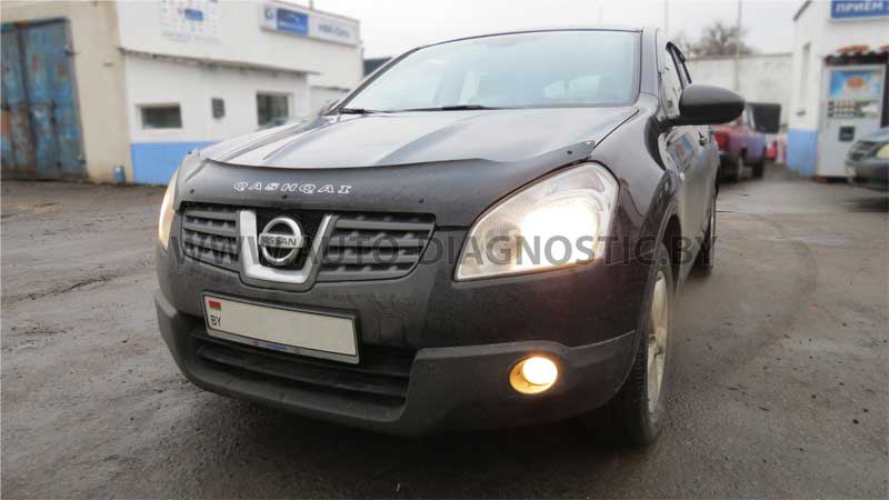 Удаление сажевого фильтра на Nissan Qashkai 2.0 dCi